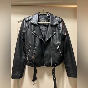 Levi Strauss Moto Leather Jacket